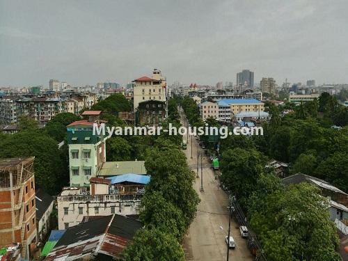 缅甸房地产 - 出售物件 - No.3135 - Condo room for sale in Mingalar Taung Nyunt! - outside view