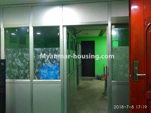 Myanmar real estate - for sale property - No.3136 - Condo room for sale near Ba Yint Naung Tower! - room view