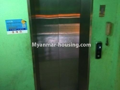 Myanmar real estate - for sale property - No.3136 - Condo room for sale near Ba Yint Naung Tower! - lift