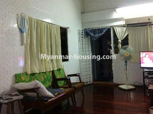 Myanmar real estate - for sale property - No.3139 - Apartment for sale in Tarmway! - living room