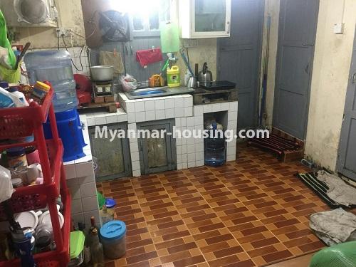 မြန်မာအိမ်ခြံမြေ - ရောင်းမည် property - No.3141 - တာမွေတွင် တိုက်ခန်းရောင်းရန် ရှိသည်။ - kitchen