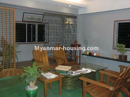 Myanmar real estate - for sale property - No.3144 - Apartment room for sale in Tarmway! - living room