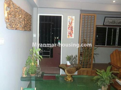Myanmar real estate - for sale property - No.3144 - Apartment room for sale in Tarmway! - living room