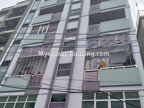 Myanmar real estate - for sale property - No.3147 - Condo room for sale in Pazundaung! - building view
