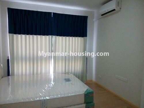 Myanmar real estate - for sale property - No.3148 - Star City condo room for sale in Thanlyin! - master bedroom