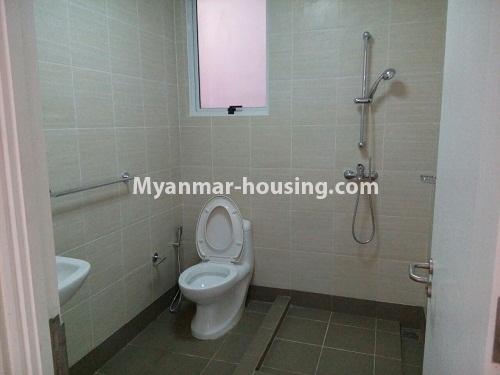 Myanmar real estate - for sale property - No.3148 - Star City condo room for sale in Thanlyin! - abother bathroom