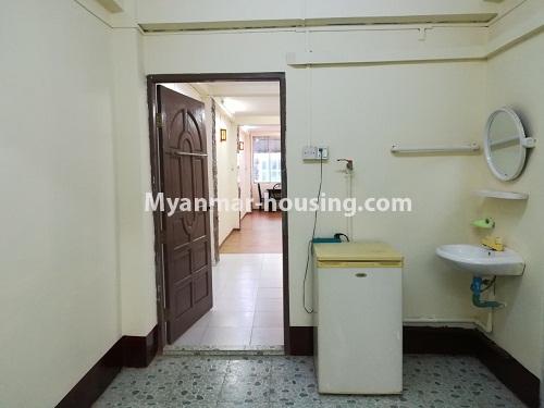 ミャンマー不動産 - 売り物件 - No.3150 - Condo room  for sale in Botahtaung! - kitchen area