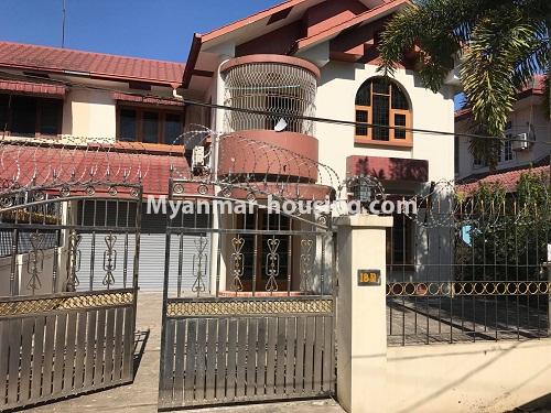 缅甸房地产 - 出售物件 - No.3155 - Landed house for sale in North Okkalapa! - house view