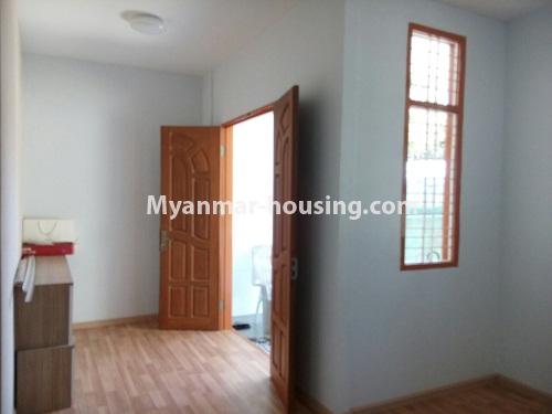 Myanmar real estate - for sale property - No.3159 - One storey house for sale in Mayangone! - main door and entrance