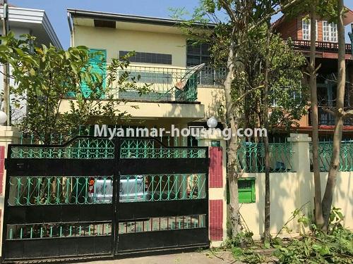 缅甸房地产 - 出售物件 - No.3160 - Two storey house for sale in Yankin! - House view