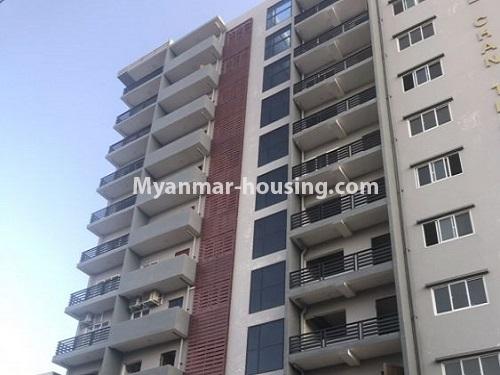 Myanmar real estate - for sale property - No.3162 - Condo Room for sale in Hlaing! - building view
