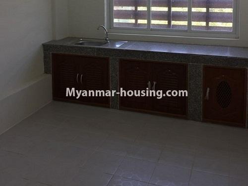 Myanmar real estate - for sale property - No.3162 - Condo Room for sale in Hlaing! - kitchen 