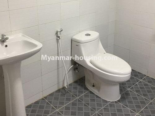 Myanmar real estate - for sale property - No.3162 - Condo Room for sale in Hlaing! - bathroom