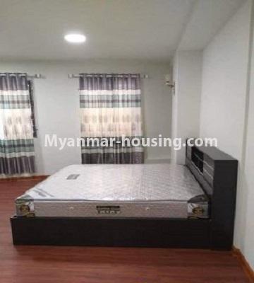 缅甸房地产 - 出售物件 - No.3163 - Nawarat Condo room for sale in Kamaryut! - master bedroom 