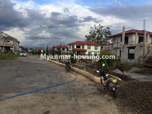 Myanmar real estate - for sale property - No.3171 - Landed house for sale in Shwe Nyaung, Taung Gyi, Shan State. - road 