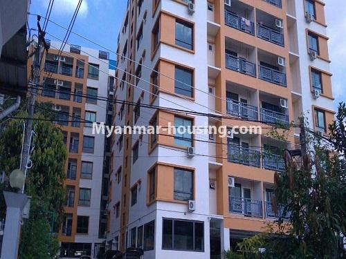 ミャンマー不動産 - 売り物件 - No.3175 - Mahar Swe Condo Room for sale in Hlaing! - building view