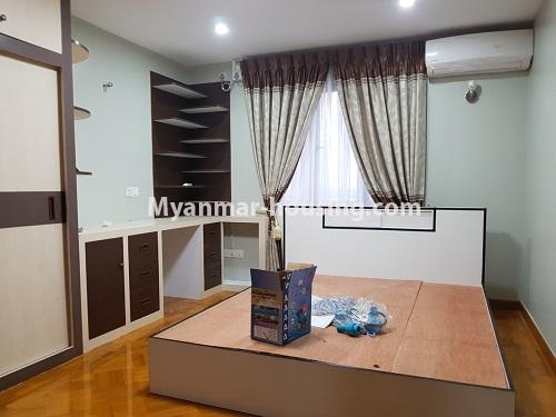 Myanmar real estate - for sale property - No.3177 - New condo room for sale in South Okkalapa! - master bedroom