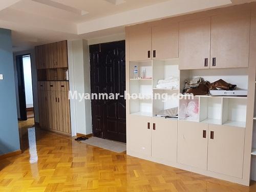 Myanmar real estate - for sale property - No.3177 - New condo room for sale in South Okkalapa! - main door