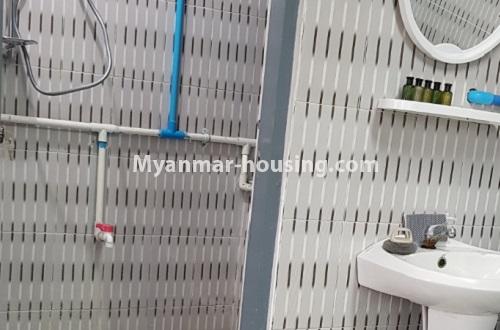Myanmar real estate - for sale property - No.3180 - Apartment for sale in Sanchaung! - bathroom