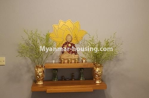 缅甸房地产 - 出售物件 - No.3180 - Apartment for sale in Sanchaung! - shrine