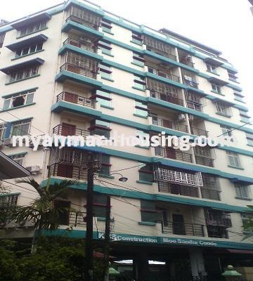 缅甸房地产 - 出售物件 - No.3181 - Condo room for sale in Kamaryut! - building 