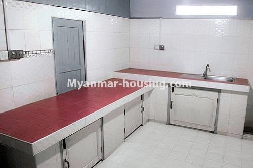 Myanmar real estate - for sale property - No.3183 - Landed house for sale in North Okkalapa! - kitchen 
