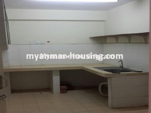 ミャンマー不動産 - 売り物件 - No.3184 - Condo room in Kan Yeik Mon Condo for sale in Hlaing! - kitchen 