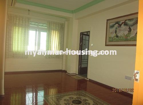 Myanmar real estate - for sale property - No.3186 - Condo room in Moe Sandar Condo for sale in Kamaryut. - master bedroom 2