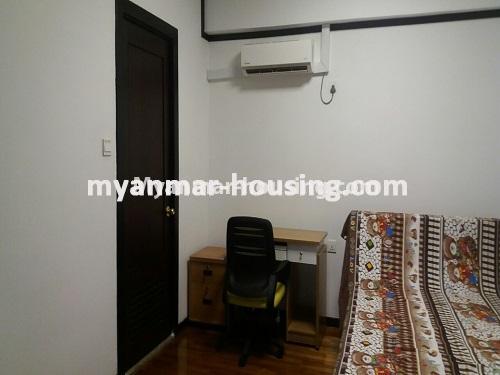 缅甸房地产 - 出售物件 - No.3189 - Orchid Condo room for sale in Ahlone! - master bedroom