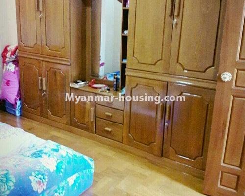 ミャンマー不動産 - 売り物件 - No.3190 - Condo room for sale in Botahtaung Township. - bedroom 1