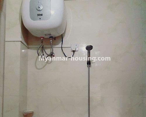 Myanmar real estate - for sale property - No.3190 - Condo room for sale in Botahtaung Township. - bathroom