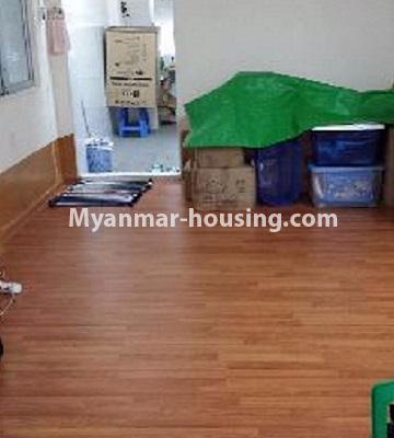 Myanmar real estate - for sale property - No.3193 - Apartment for sale in Sanchaung! - living room