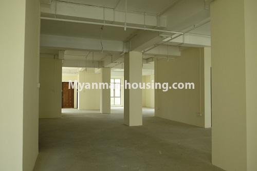 Myanmar real estate - for sale property - No.3198 - New condo room for sale in Mingalar Taung Nyunt! - living room