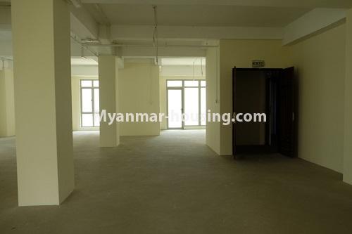 Myanmar real estate - for sale property - No.3198 - New condo room for sale in Mingalar Taung Nyunt! - living room