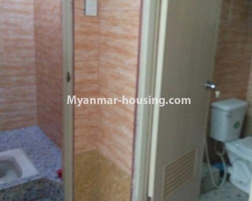 Myanmar real estate - for sale property - No.3202 - Condo room for sale in Botahtaung! - compound toilet