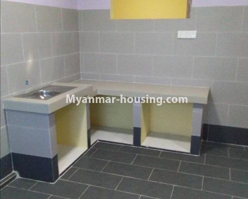 Myanmar real estate - for sale property - No.3204 - Mini condo room for sale in Botahtaung! - kitchen area