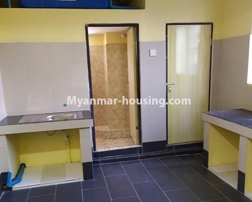 Myanmar real estate - for sale property - No.3205 - Mini condo room for sale in South Okkalapa! - kitchen area