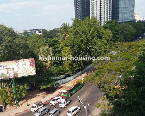 缅甸房地产 - 出售物件 - No.3207 - Condo room for sale in Mingalar Taung Nyunt! - road view