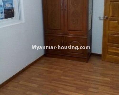 缅甸房地产 - 出售物件 - No.3208 - Lower floor apartment for sale in Hlaing! - bedroom 1