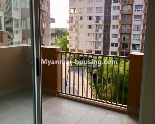 Myanmar real estate - for sale property - No.3209 - Star City condo room for sale in Thanlyin! - balcony