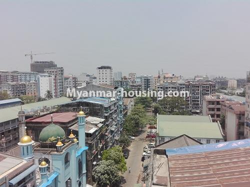 Myanmar real estate - for sale property - No.3210 - Penthouse for sale in Botahtaung! - outside view