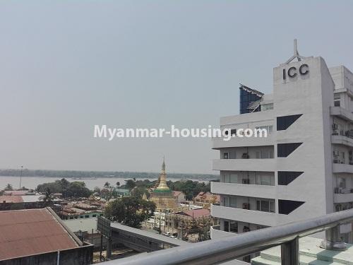 မြန်မာအိမ်ခြံမြေ - ရောင်းမည် property - No.3210 - ဗိုလ်တစ်ထောင်တွင် အပေါ်ဆုံးထပ် ရောင်းရန်ရှိသည်။ - outside view