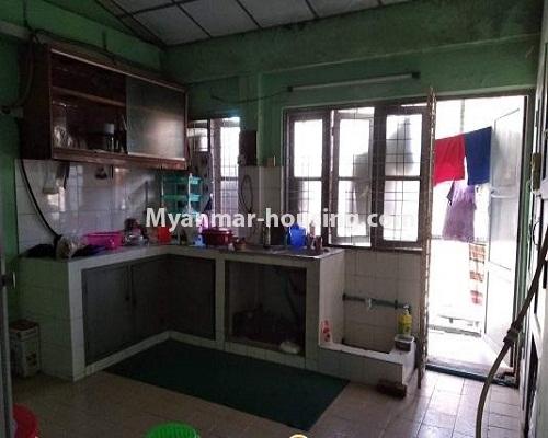 Myanmar real estate - for sale property - No.3217 - Apartment for sale in Pazundaung! - kitchen
