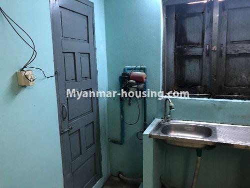 Myanmar real estate - for sale property - No.3218 - Apartment for sale in Botahtaung! - basin and presure pump
