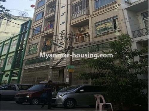 Myanmar real estate - for sale property - No.3223 - New condo room for sale in Botahtaung! - building view