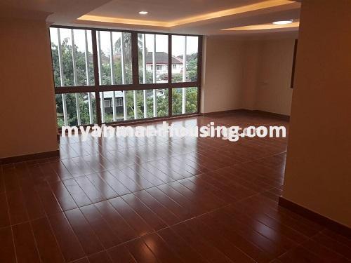 缅甸房地产 - 出售物件 - No.3224 - New house for sale near Yangon International Airport Mayangone! - living room