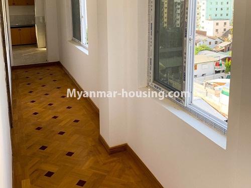 Myanmar real estate - for sale property - No.3225 - New condo room for sale in South Okkalapa! - corridor