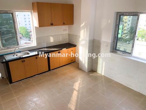 Myanmar real estate - for sale property - No.3225 - New condo room for sale in South Okkalapa! - kitchen