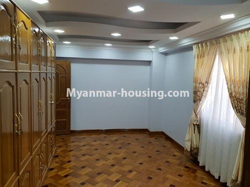 Myanmar real estate - for sale property - No.3228 - Condo room for sale in Sanchaung! - master bedroom