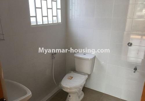 Myanmar real estate - for sale property - No.3231 - One Storey Landed House for sale in North Dagon! - bathroom